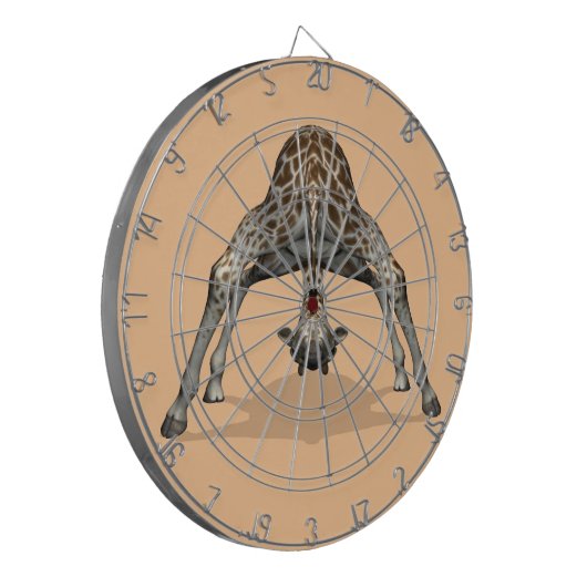Flexibele Giraffe Dartbord (Voorkant Links)