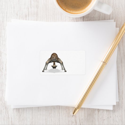 Flexibele Giraffe Etiket (Insitu)