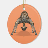 Flexibele Giraffe Keramisch Ornament (Links)