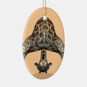 Flexibele Giraffe Keramisch Ornament (Rechts)