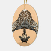 Flexibele Giraffe Keramisch Ornament (Links)