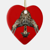 Flexibele Giraffe Keramisch Ornament (Rechts)