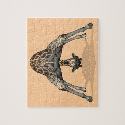 Flexibele Giraffe Legpuzzel (Verticaal)