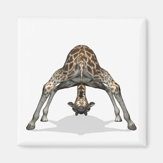 Flexibele Giraffe Magneet (Voorkant)