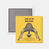 Flexibele Giraffe Magneet (Voorkant / Achterkant)