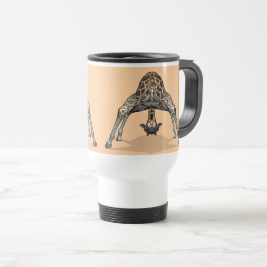Flexibele Giraffe Reisbeker (Voorkant rechts)
