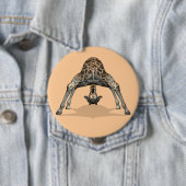 Flexibele Giraffe Ronde Button 4,0 Cm (In situ)
