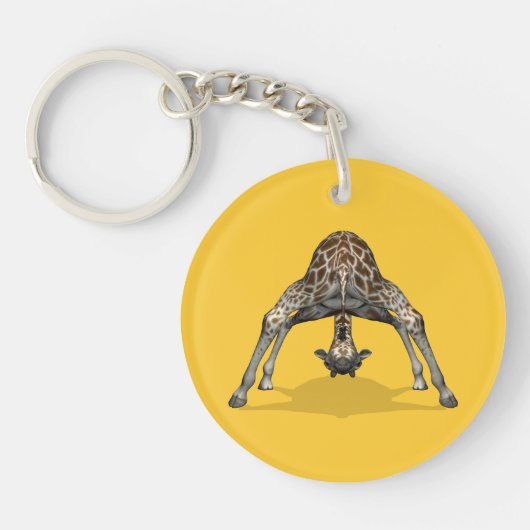 Flexibele Giraffe Sleutelhanger (Voorkant)