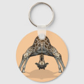 Flexibele Giraffe Sleutelhanger (Voorkant)