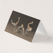 Flexibele Giraffes Kaart (Voorkant)