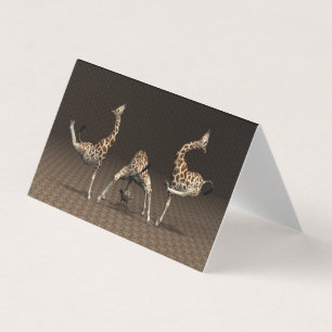 Flexibele Giraffes Kaart
