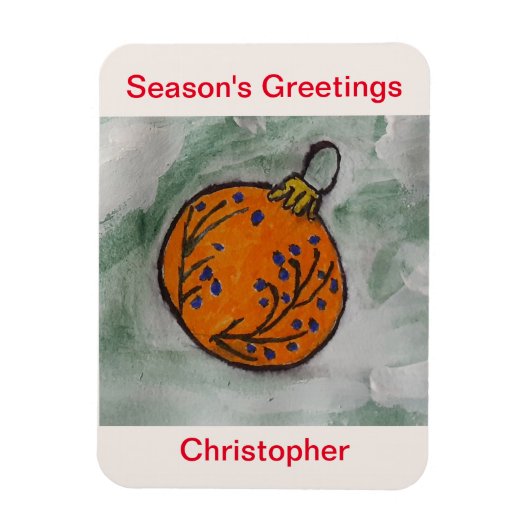 Flexibele kerstboomversiering magneet (Verticaal)