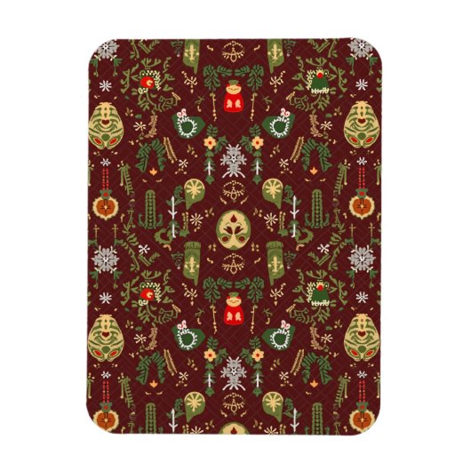 Flexibele kerstmagneet magneet (Verticaal)