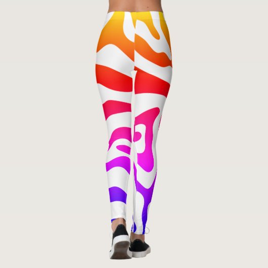 Flexibele Leggings voor geschiktheid (Achterkant)