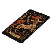 Flexibele magneet Boogschutter Hemelse Zodiac Art (Linkerzijde)