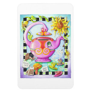 FLEXIBELE MAGNEET - GEK OP THEEFEEST