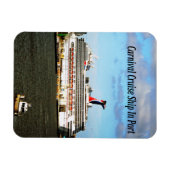 Flexibele magneet met foto van cruiseschip (Horizontaal)