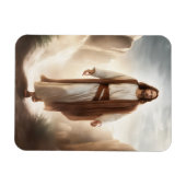 Flexibele magneet met Lord Jesus Walking (Horizontaal)