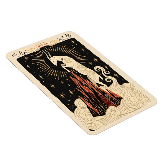 Flexibele magneet Steenbok Hemelse Zodiac Art (Rechterzijde)