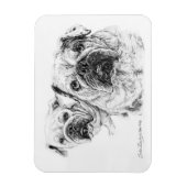 Flexibele Magneet van The Bald Divas! (Verticaal)