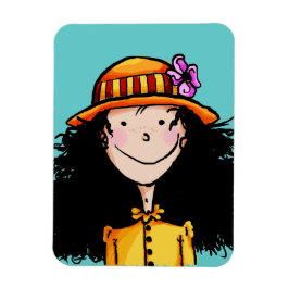 Flexibele magneet, zomermeisje magneet