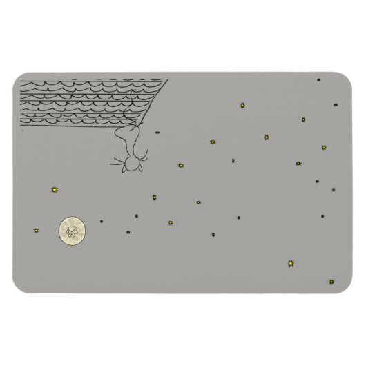 Flexibele magnet for cat lovers magneet (Horizontaal)