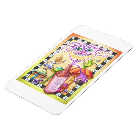 FLEXIBELE MAGNETEN - De WorCHESHIRE CAT (Linkerzijde)