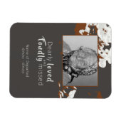 Flexibele Memorial Photo Magnet Magneet (Horizontaal)