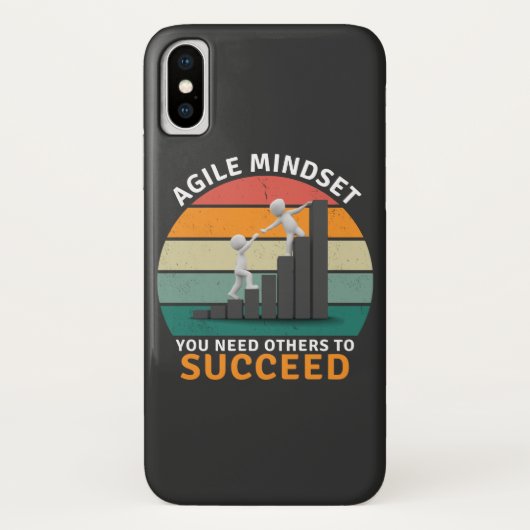 Flexibele mentaliteit die je nodig hebt om anderen Case-Mate iPhone case (Achterkant)