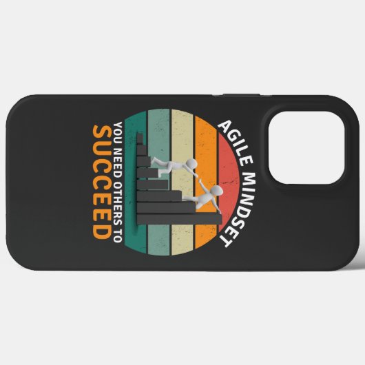 Flexibele mentaliteit die je nodig hebt om anderen Case-Mate iPhone case (Achterkant (horizontaal))