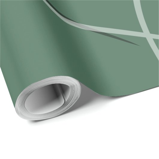 Flexibele monochrome afspeelbare eenvoudige schijf cadeaupapier (Rol Hoek)