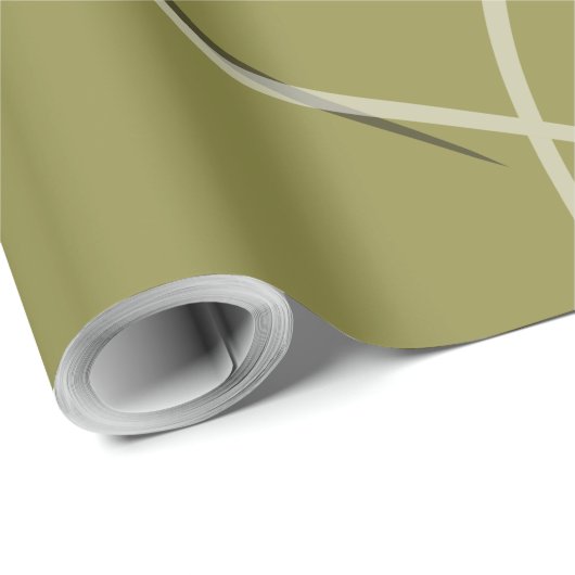 Flexibele monochrome afspeelbare eenvoudige schijf cadeaupapier (Rol Hoek)