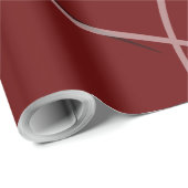 Flexibele monochrome afspeelbare eenvoudige schijf cadeaupapier (Rol Hoek)