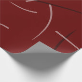 Flexibele monochrome afspeelbare eenvoudige schijf cadeaupapier (Hoek)