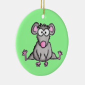 Flexibele muis keramisch ornament (Rechts)