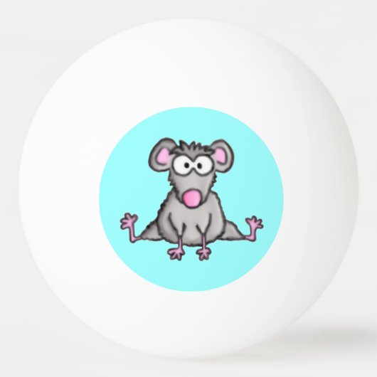 Flexibele muis pingpongbal (Achterkant)