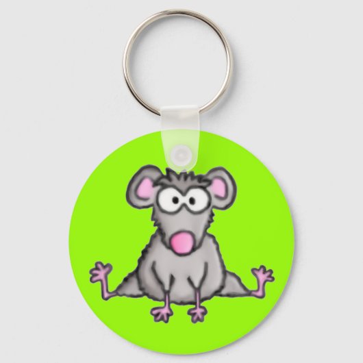 Flexibele muis sleutelhanger (Voorkant)