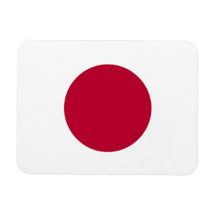Flexibele patriottische magneet met Japanse vlag