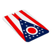 Flexibele patriottische magneet met Ohio-vlag (Rechterzijde)