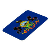 Flexibele patriottische magneet met Pennsylvania v (Linkerzijde)