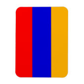 Flexibele patriottische magneet met vlag van Armen (Verticaal)