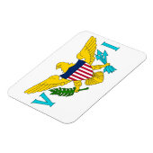 Flexibele patriottische magneet met vlag van de Ma (Linkerzijde)