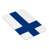 Flexibele patriottische magneet met vlag van Finla (Rechterzijde)