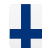 Flexibele patriottische magneet met vlag van Finla (Verticaal)