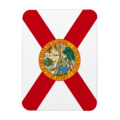 Flexibele patriottische magneet met vlag van Flori (Verticaal)