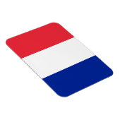 Flexibele patriottische magneet met vlag van Frank (Rechterzijde)