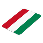 Flexibele patriottische magneet met vlag van Honga (Linkerzijde)