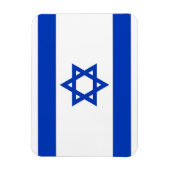 Flexibele patriottische magneet met vlag van Israë (Verticaal)