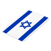 Flexibele patriottische magneet met vlag van Israë (Linkerzijde)