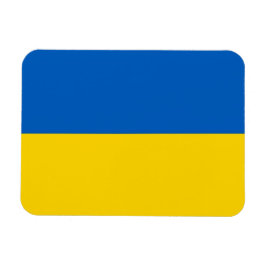 Flexibele patriottische magneet met vlag van Oekra